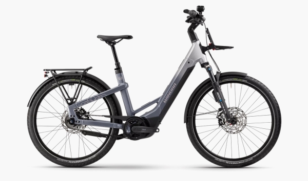 E-Bike Pedelec Winora "Yakun R5 Pro ABS" Low - downtown/haze grey - gloss